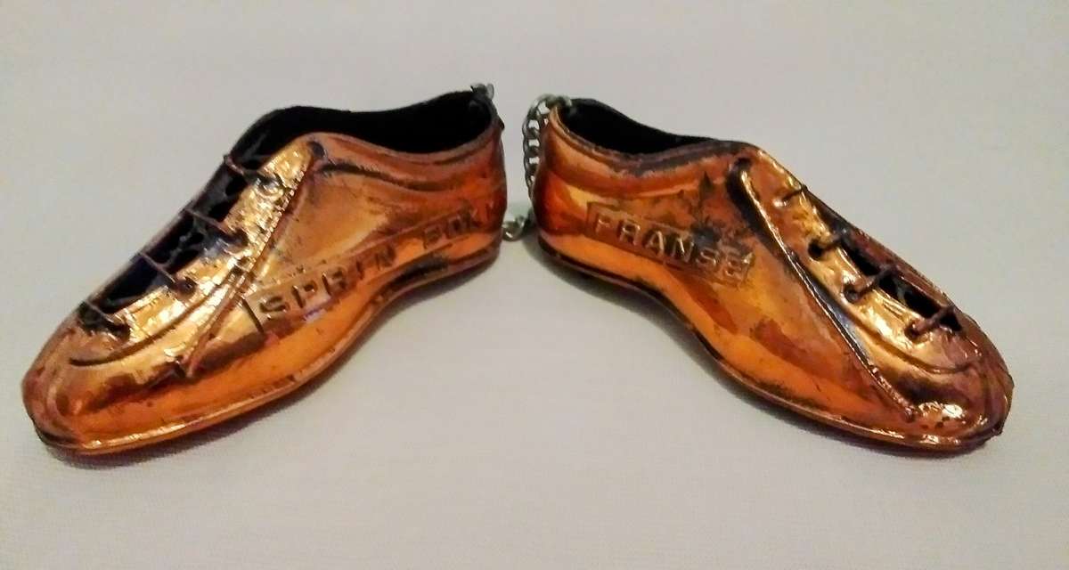Springbokke vs France 1975 Souvenir pair of boots