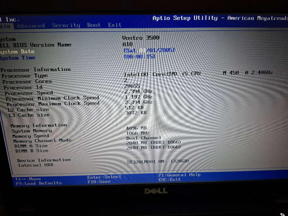 Dell Vostro 3500 *no reserve *read