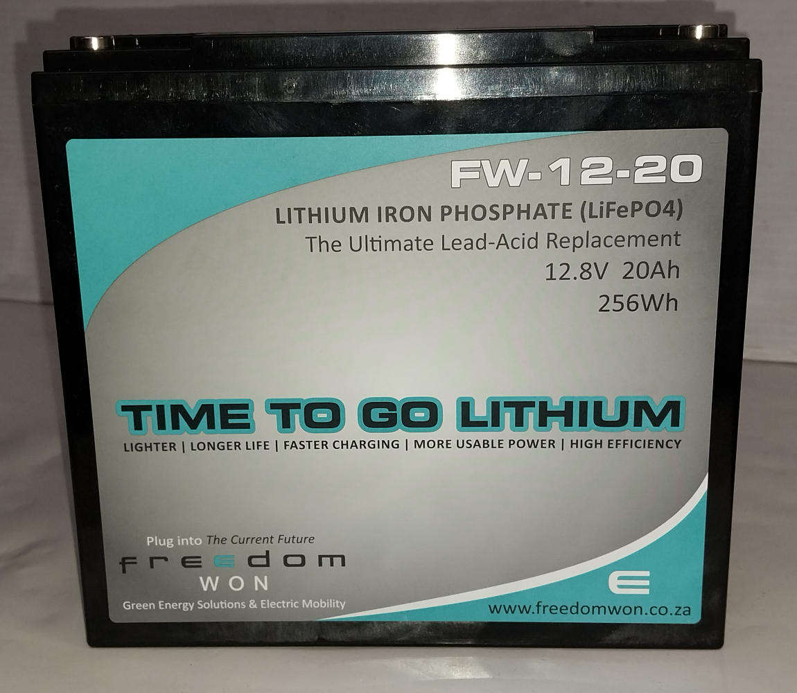 12.8V 20AH unboxed unused lifepo4 battery