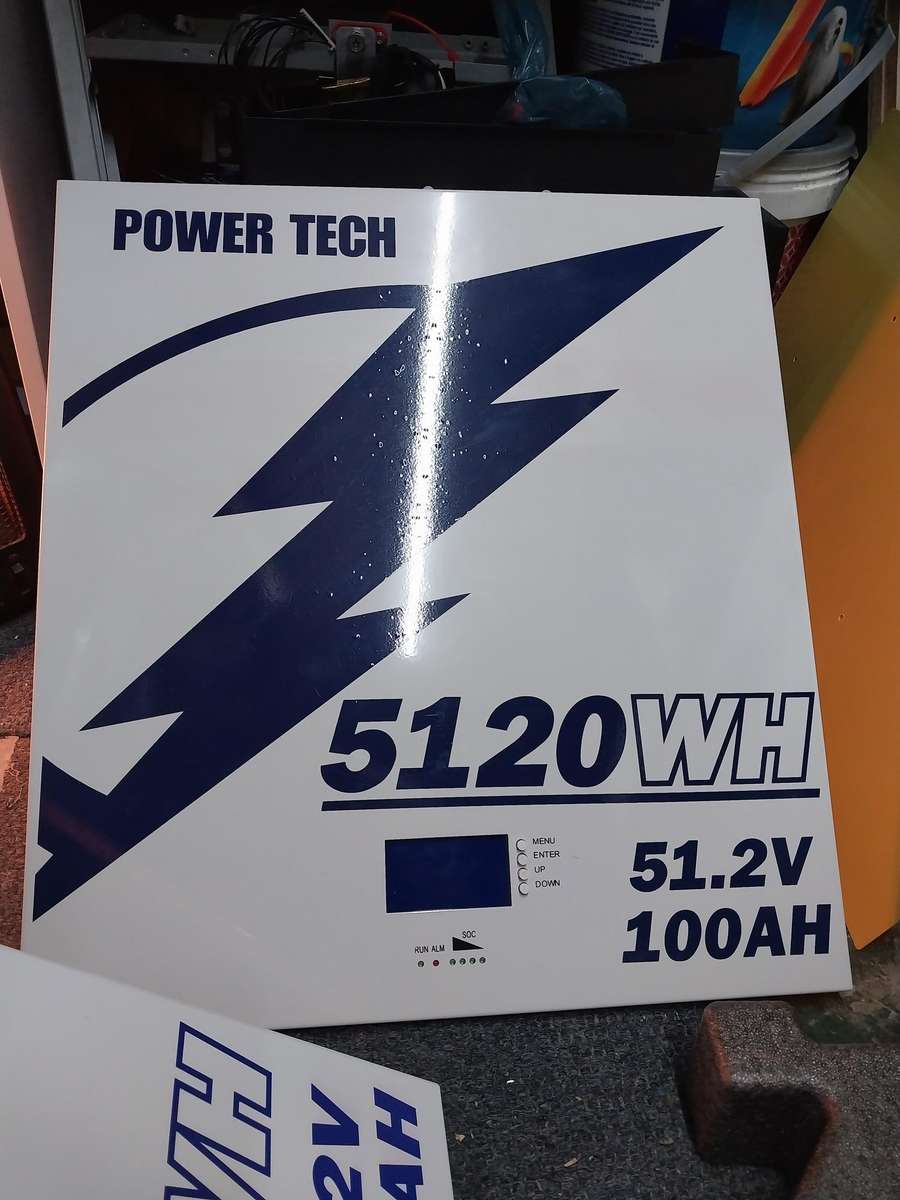 Refurbished 51V 100AH lifepo4 lithium battery with over 70% capacity