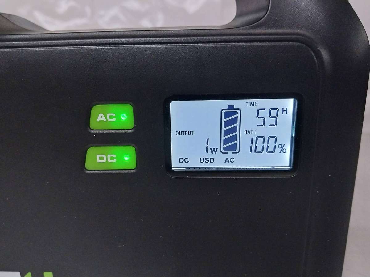 Gizzu 150W 155WH portable power station