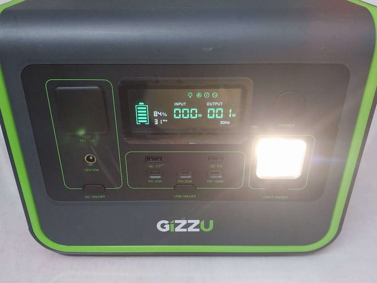 800W Gizzu Hero core 512WH lifepo4 portable power station
