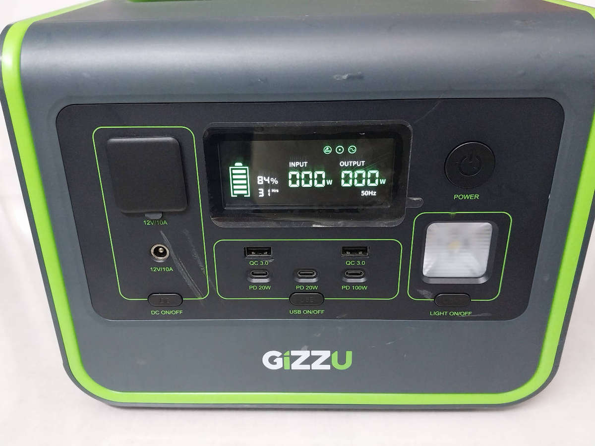 800W Gizzu Hero core 512WH lifepo4 portable power station