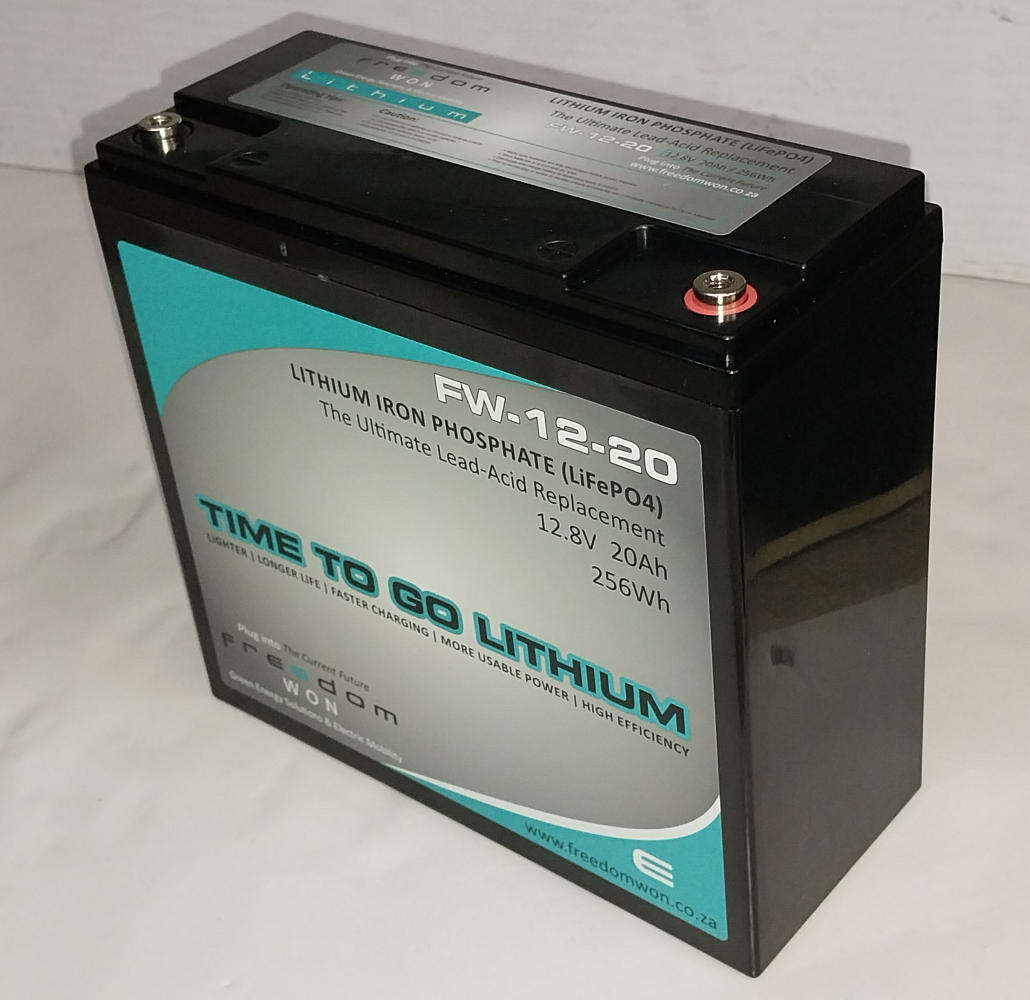 12.8V 20AH unboxed unused lifepo4 battery
