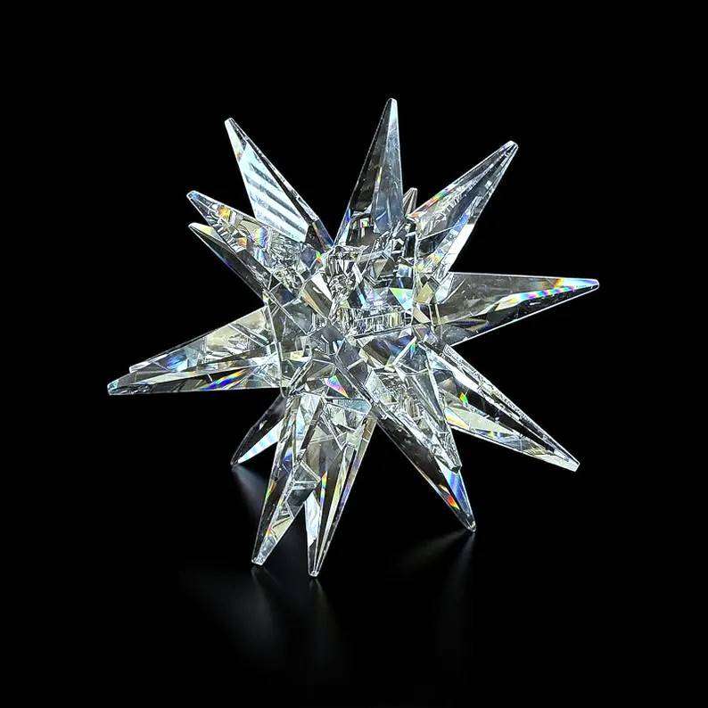 Swarovski Crystal  Medium Candleholder Star