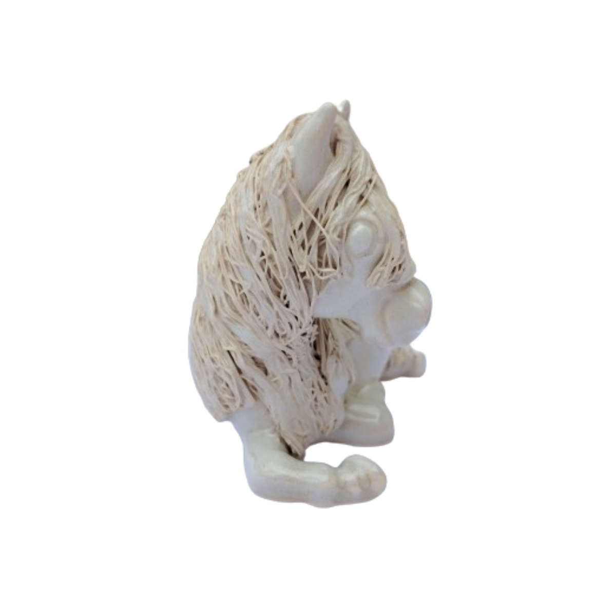 Cheval Spaghetti White Pottery Pony Horse