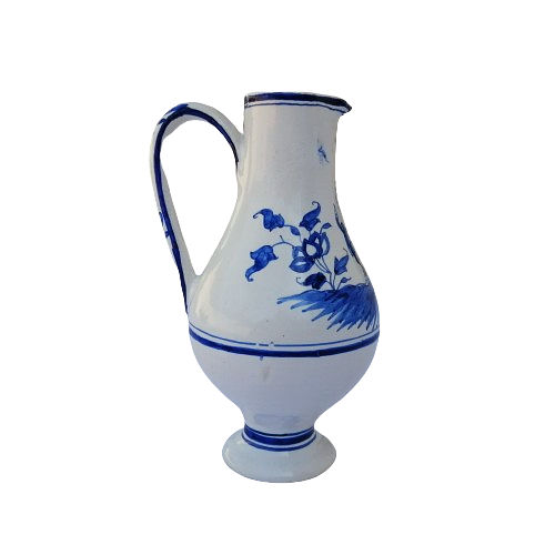 Delft hand Painted Holland Sitting Man Jug