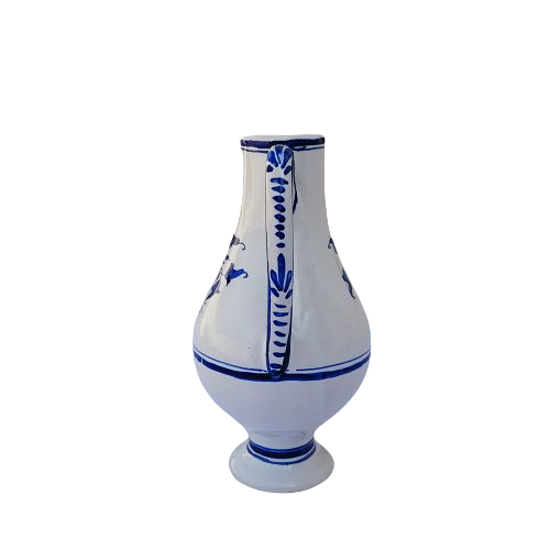 Delft hand Painted Holland Sitting Man Jug