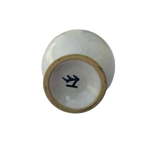 Delft hand Painted Holland Sitting Man Jug