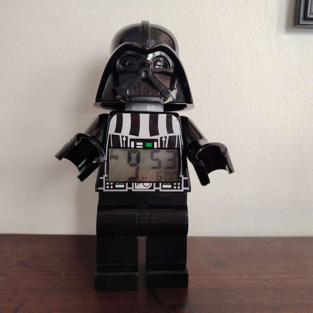 2010 Lego Minifigure Star Wars DARTH VADER Digital Alarm Clock