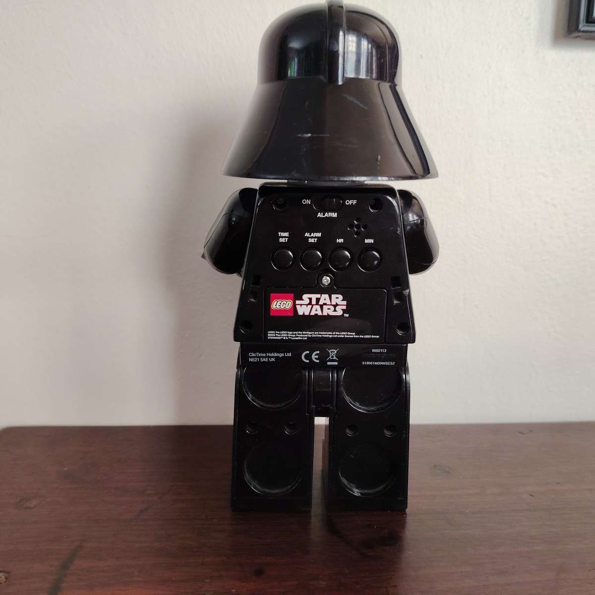 2010 Lego Minifigure Star Wars DARTH VADER Digital Alarm Clock