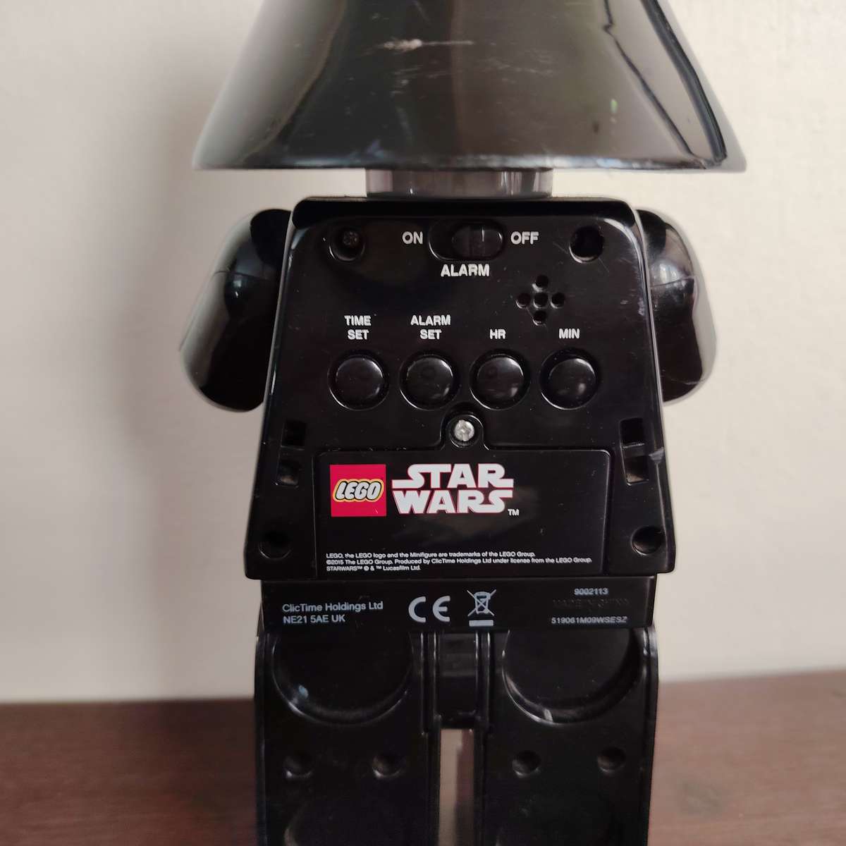 2010 Lego Minifigure Star Wars DARTH VADER Digital Alarm Clock