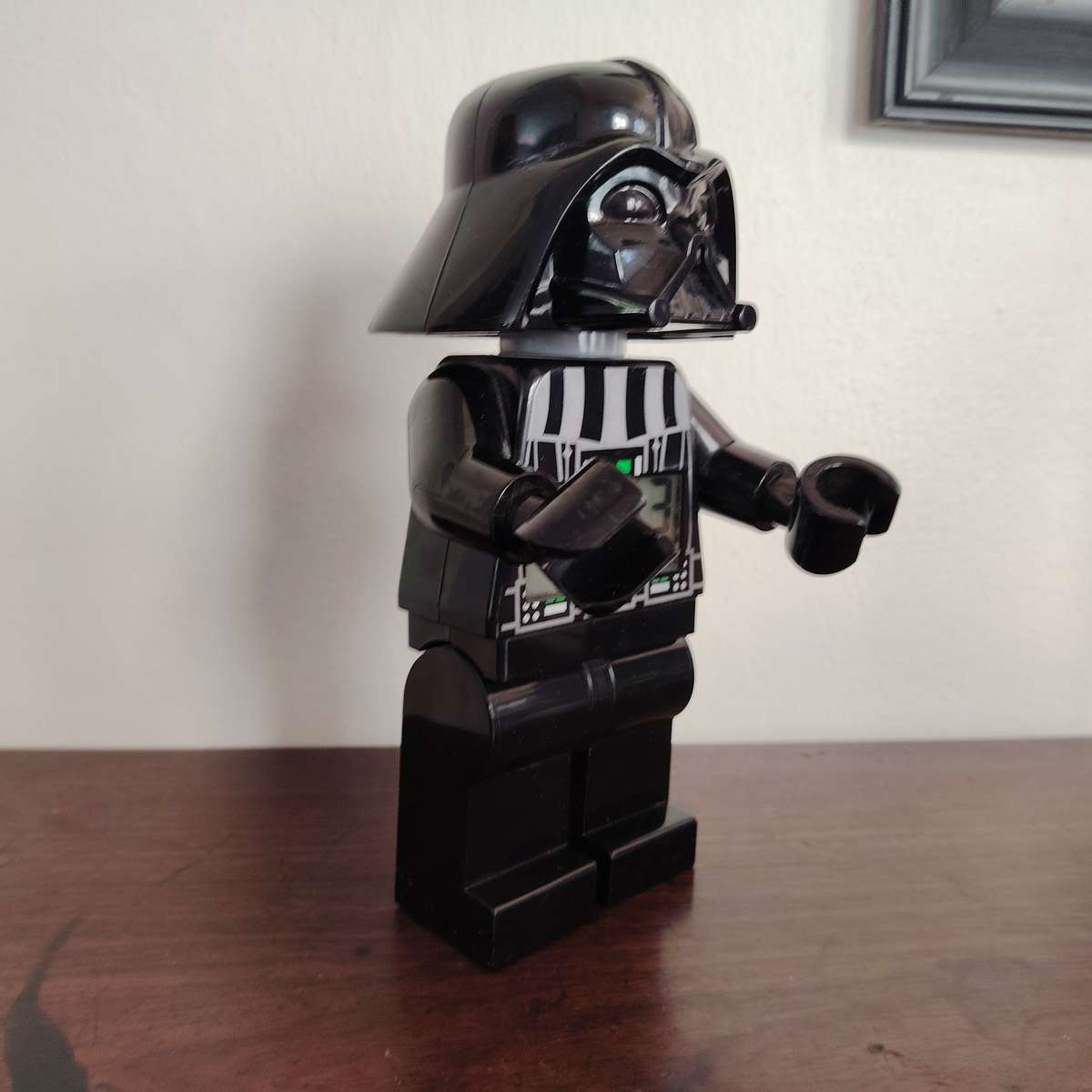 2010 Lego Minifigure Star Wars DARTH VADER Digital Alarm Clock