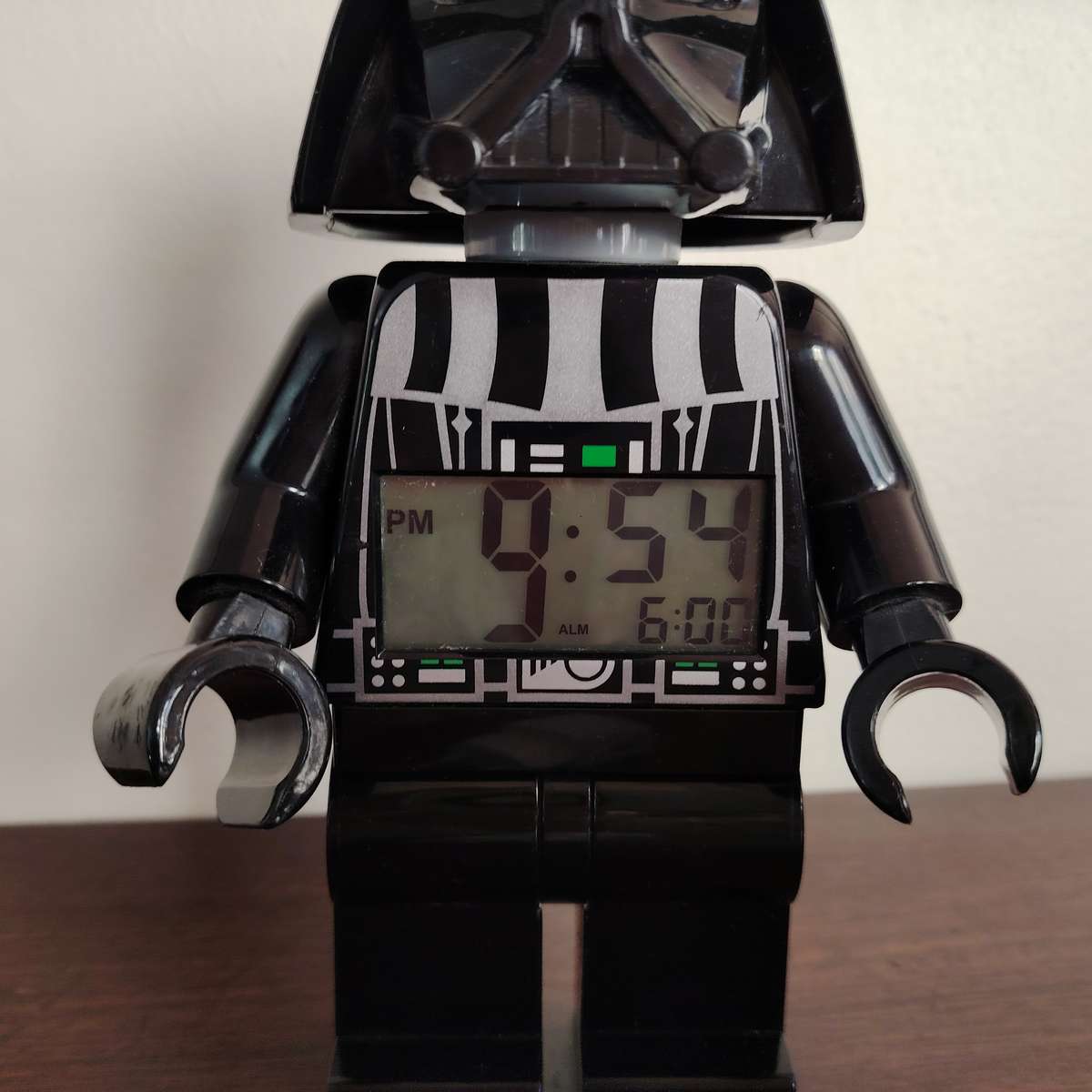 2010 Lego Minifigure Star Wars DARTH VADER Digital Alarm Clock
