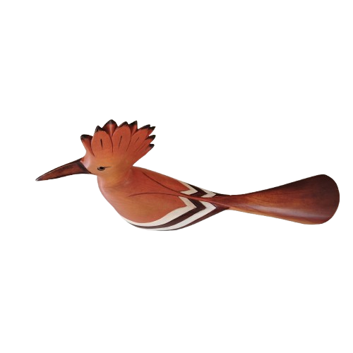 Feathers of Knysna Gallery carved and hand painted African Hoopoe 540/750A