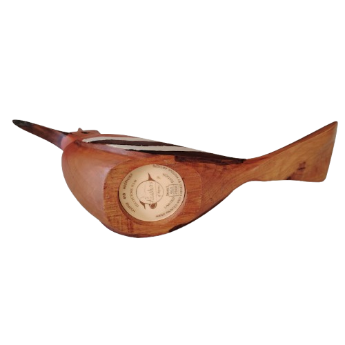 Feathers of Knysna Gallery carved and hand painted African Hoopoe 540/750A