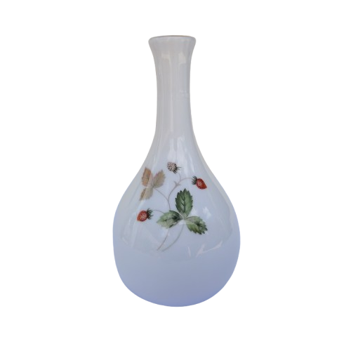 Wedgwood Wild Strawberry Tall Bud Vase