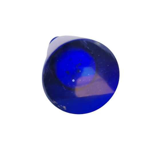 Stunning Hand Blown Art Glass Cobalt Blue Vase