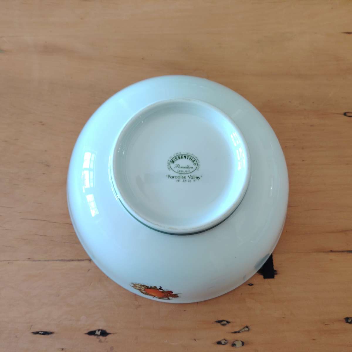 The Wiesenthal Paradise Valley 2142 Porcelain Fruit Dish Bowl