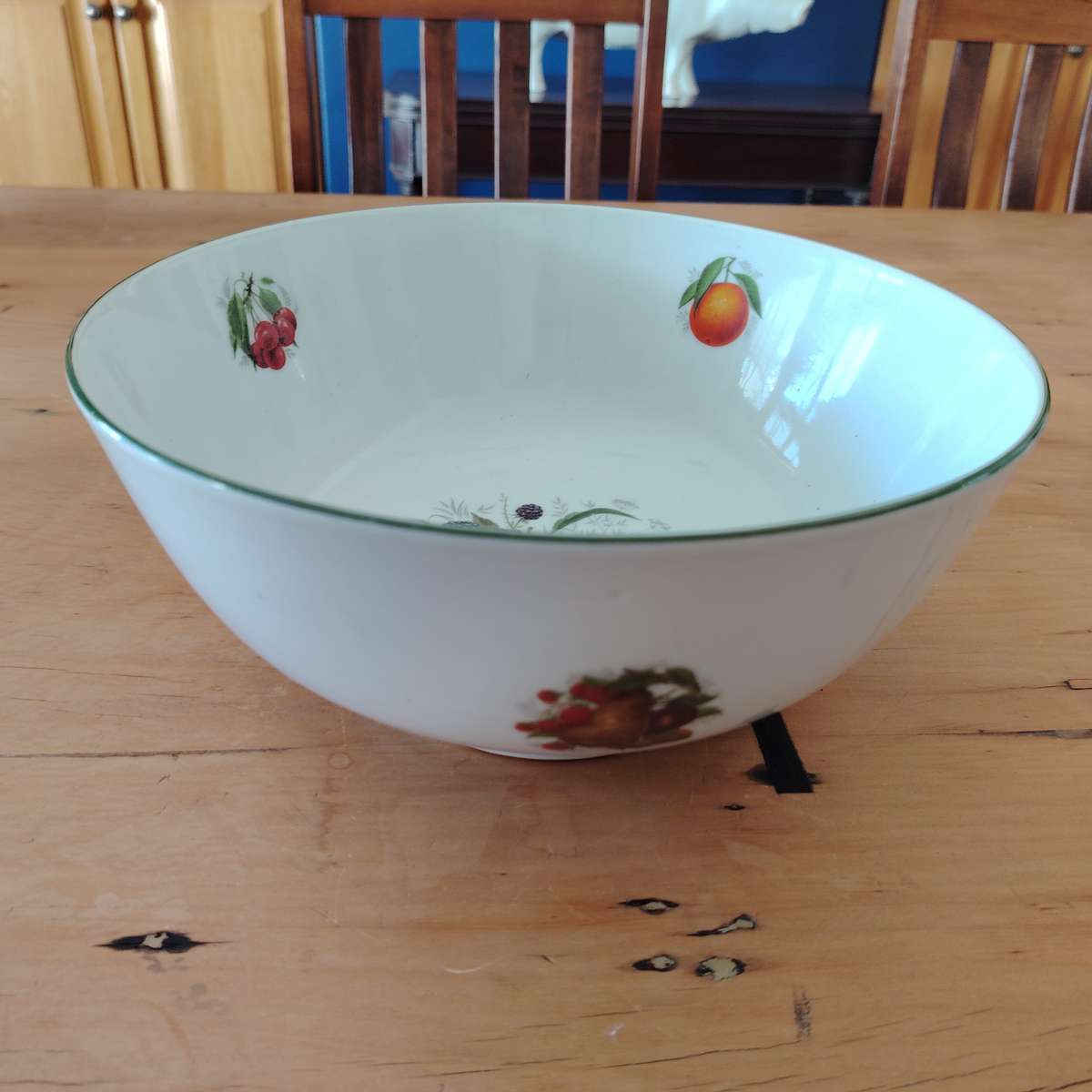 The Wiesenthal Paradise Valley 2142 Porcelain Large Fruit Dish Bowl