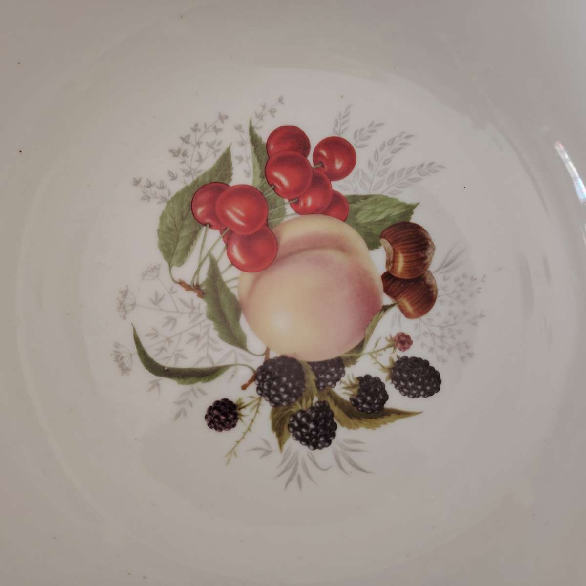 The Wiesenthal Paradise Valley 2142 Porcelain Large Fruit Dish Bowl