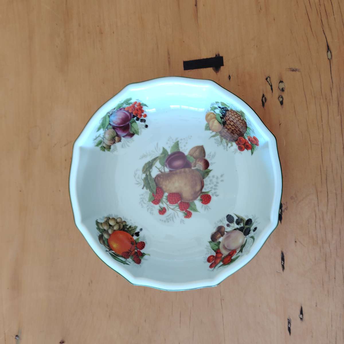 The Wiesenthal Paradise Valley 2142 Porcelain Fruit Dish Bowl