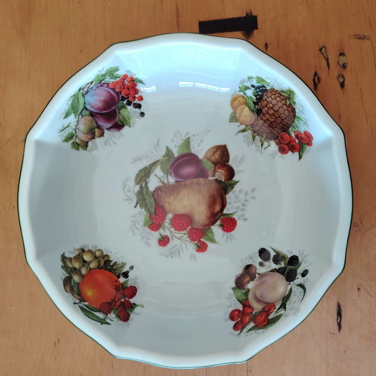 The Wiesenthal Paradise Valley 2142 Porcelain Fruit Dish Bowl