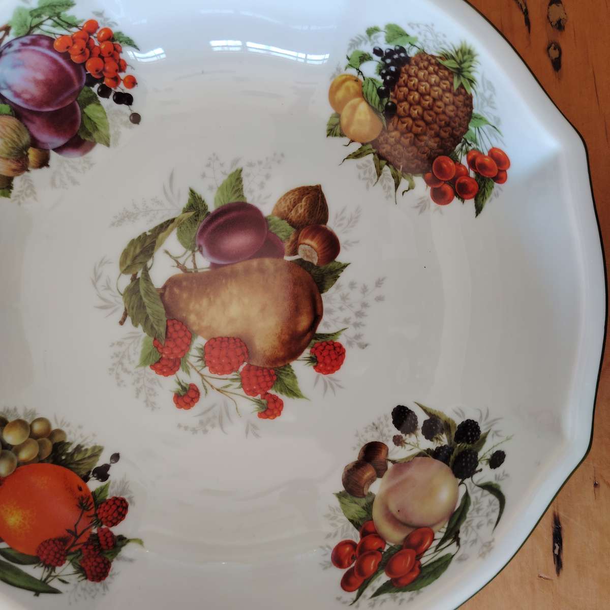 The Wiesenthal Paradise Valley 2142 Porcelain Fruit Dish Bowl