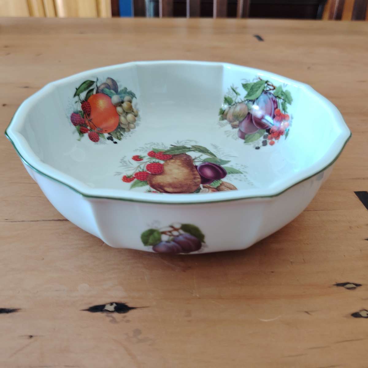 The Wiesenthal Paradise Valley 2142 Porcelain Fruit Dish Bowl