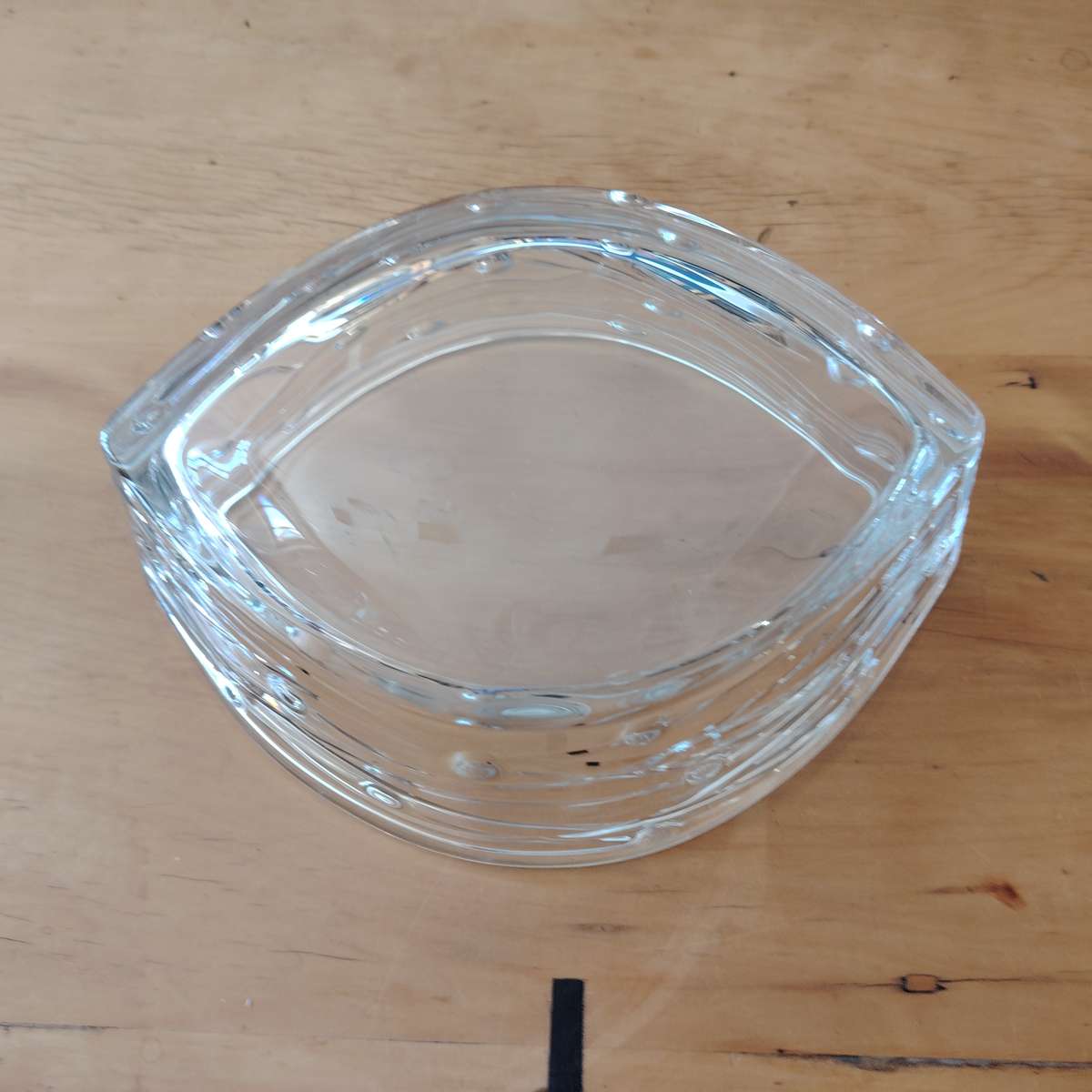 Bohemia Crystal Glass Labyrinth Large Bowl