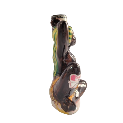 Italian Made African Woman Maraschino Liqueur Bottle