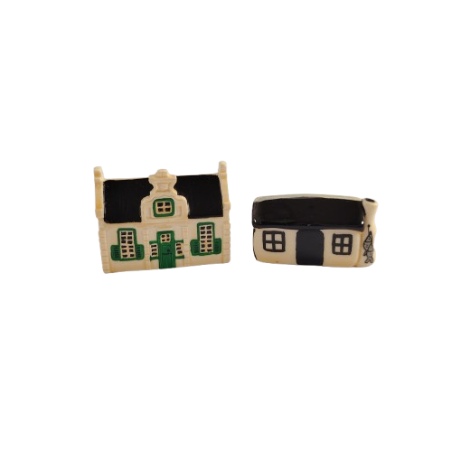Two Miniature Houses Cottages