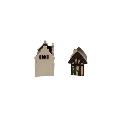 Two Miniature Houses Cottages