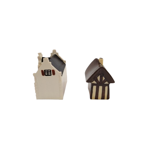 Two Miniature Houses Cottages