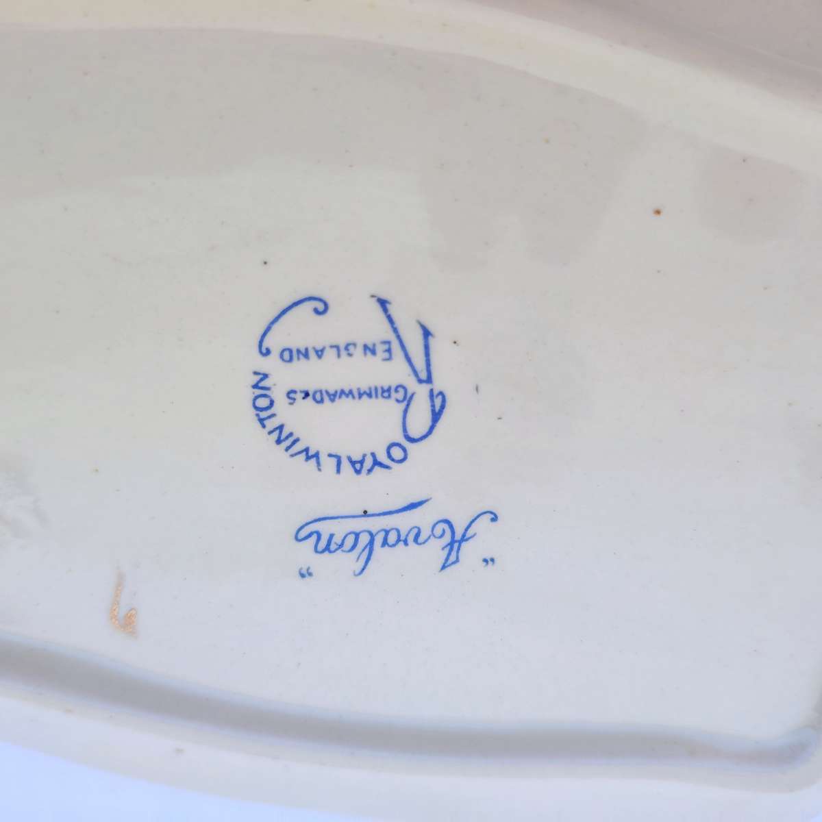 1930s Royal Winton Grimwades Avalon Butterdish