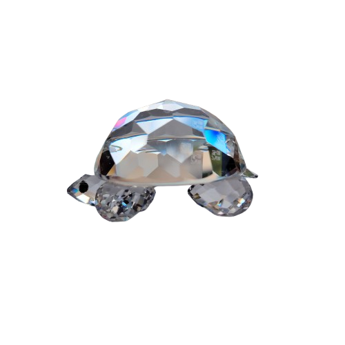 Swarovski Crystal Large Tortoise Turtle Endangered Species