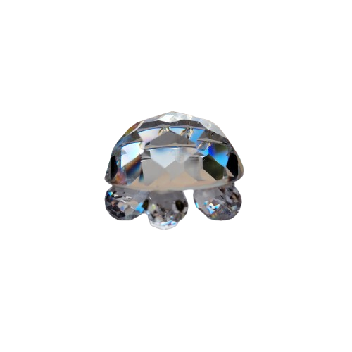 Swarovski Crystal Large Tortoise Turtle Endangered Species