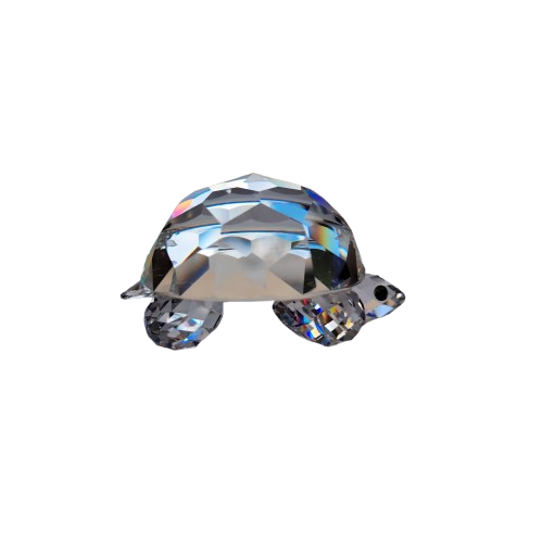 Swarovski Crystal Large Tortoise Turtle Endangered Species
