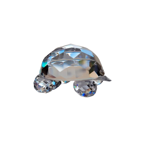Swarovski Crystal Large Tortoise Turtle Endangered Species