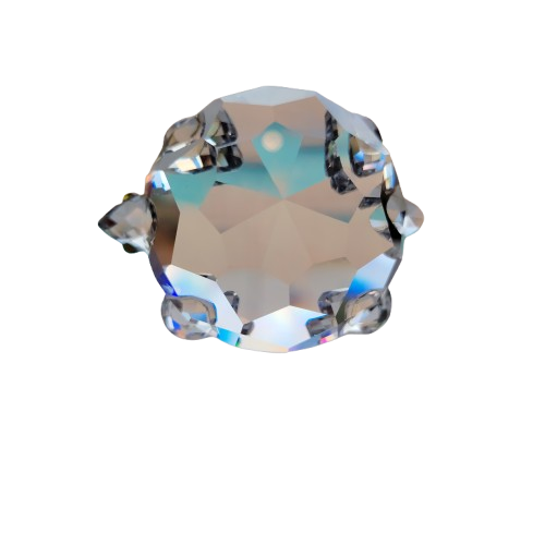 Swarovski Crystal Large Tortoise Turtle Endangered Species