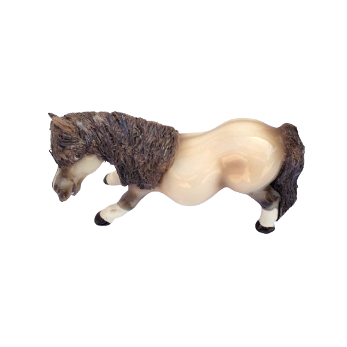 Cheval Spaghetti Brown Beige Pony