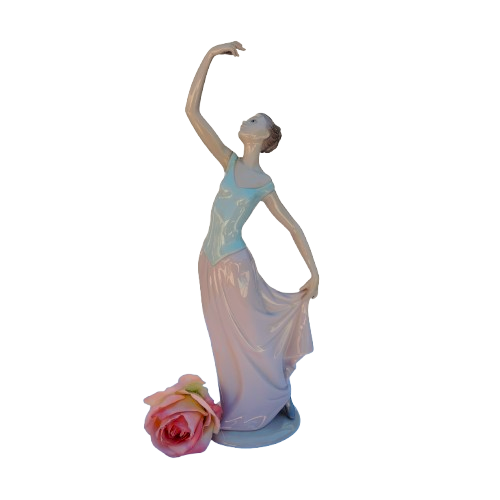 Nao by Lladro The Dance is over #1204 Ballerina Figurine
