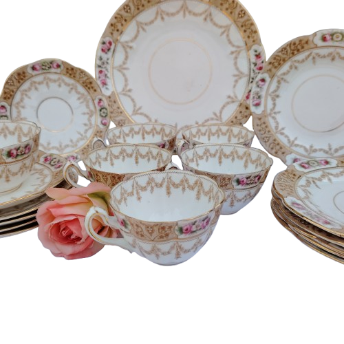 Antique Fine Bone China Tea Set England