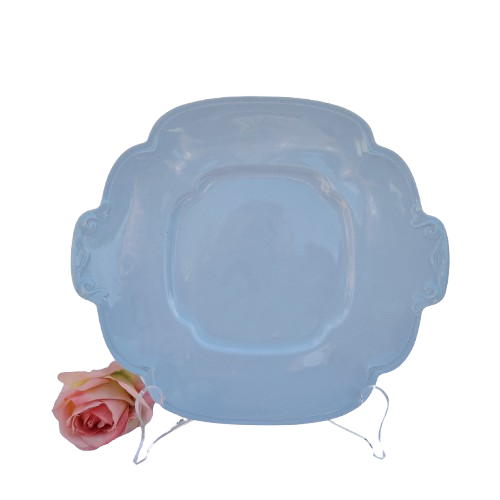 Johnson Brothers Greydawn Pattern Grey-Blue Cale Plate