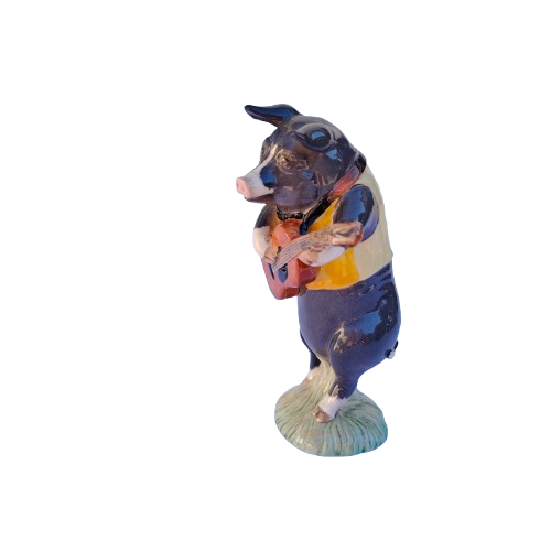 Beswick Pig Prom Christopher The Guitar Player Figurine Model PP9