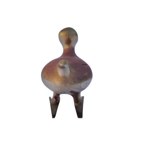 Vintage Solid Brass Dodo Bird Ornament Figurine 1950's