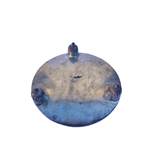 Vintage Carrol Boyes  3 - Footed Pewter Large Candle Holder