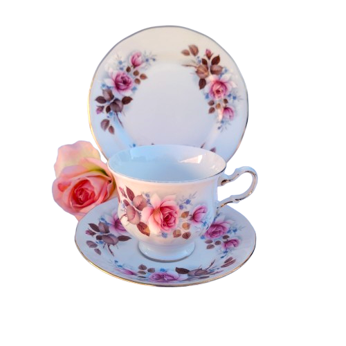 Queen Anne Bone China Trio