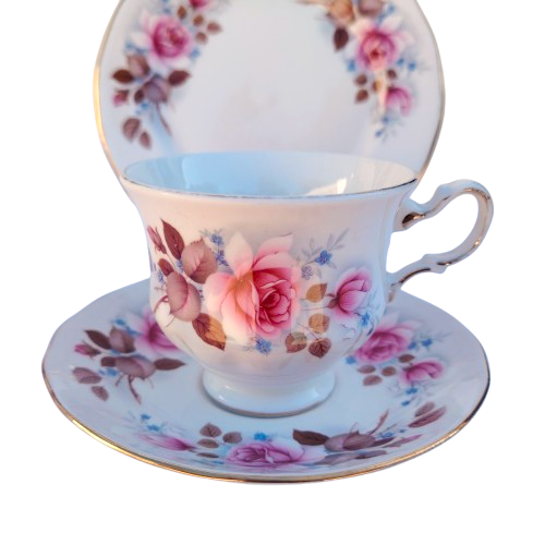 Queen Anne Bone China Trio