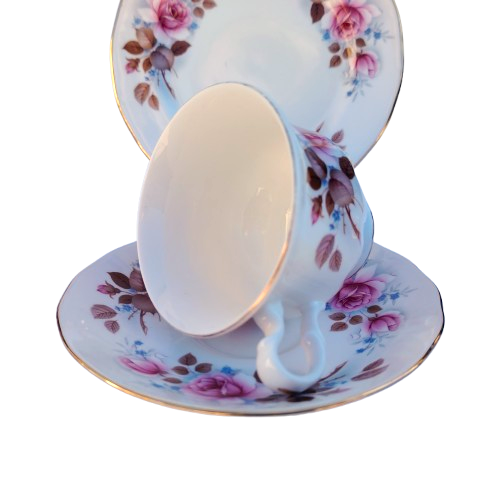 Queen Anne Bone China Trio
